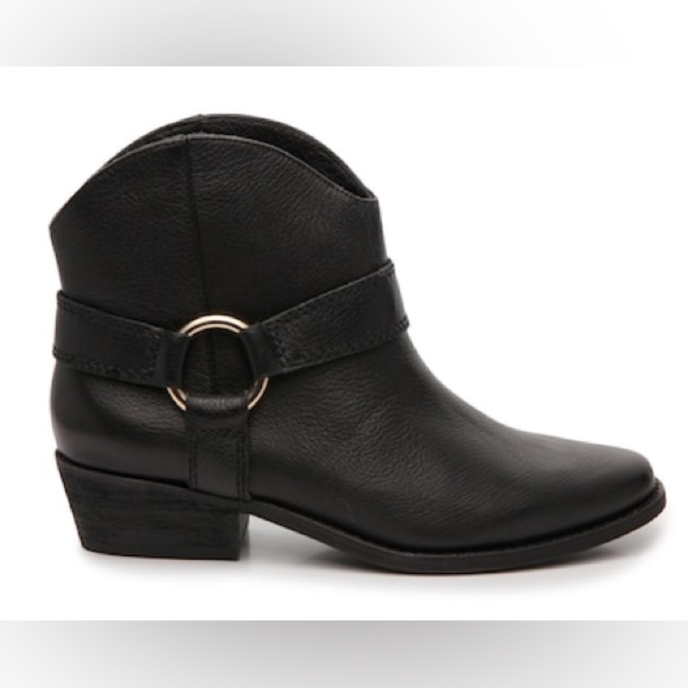 Joie Alinn Leather Harness Booties Size 6.5